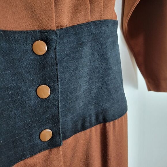 Vintage Claude Rap Paris Wool Long Sleeve Dress - Picture 2 of 16